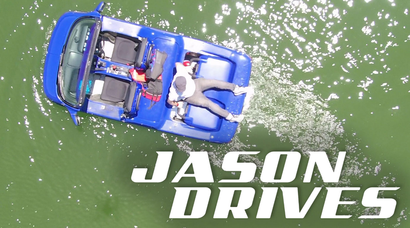 Illustration for article titled What It’s Like To Drive The Weirdest Amphibious Car Ever Built
